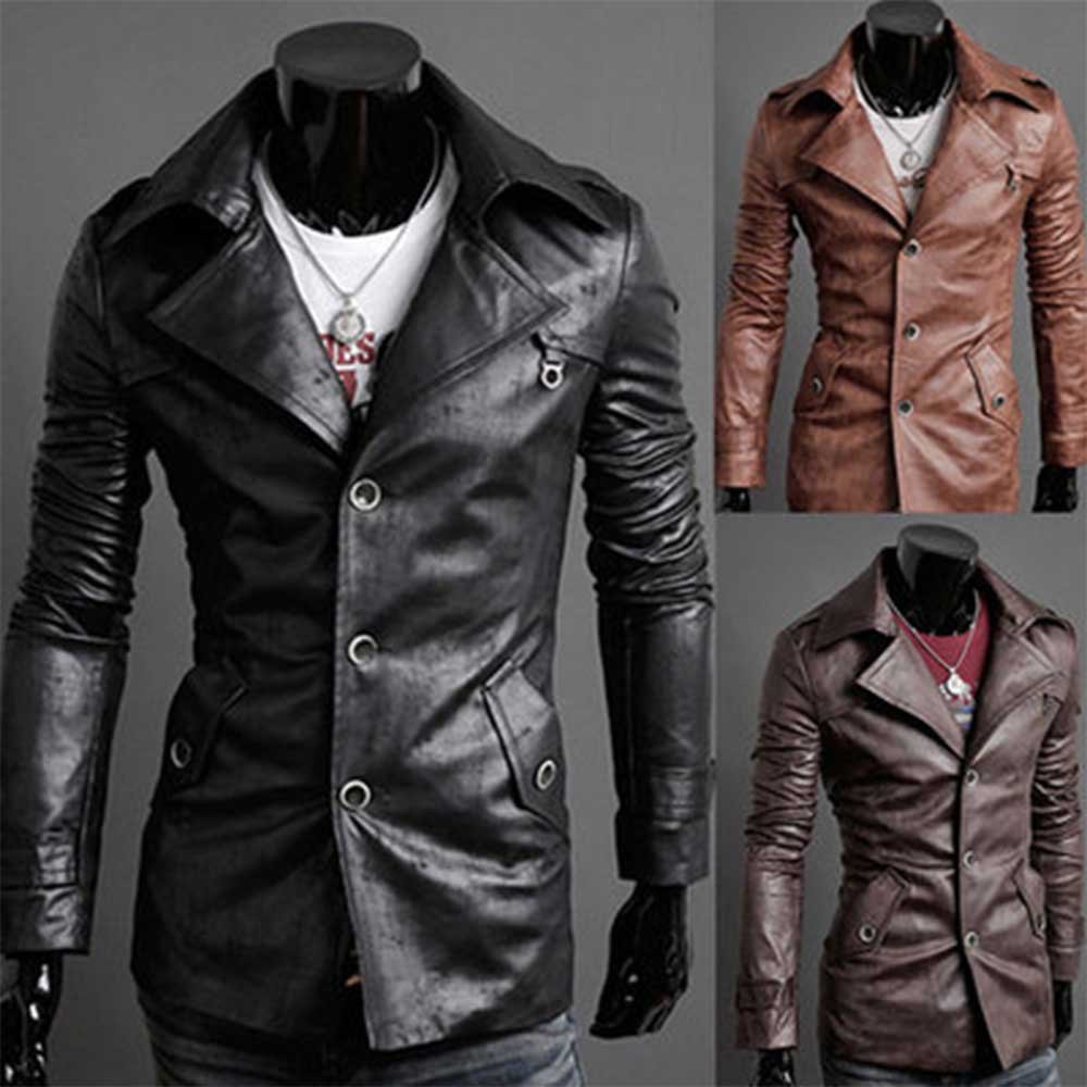 20 Mens Leather Jacket - Image 1