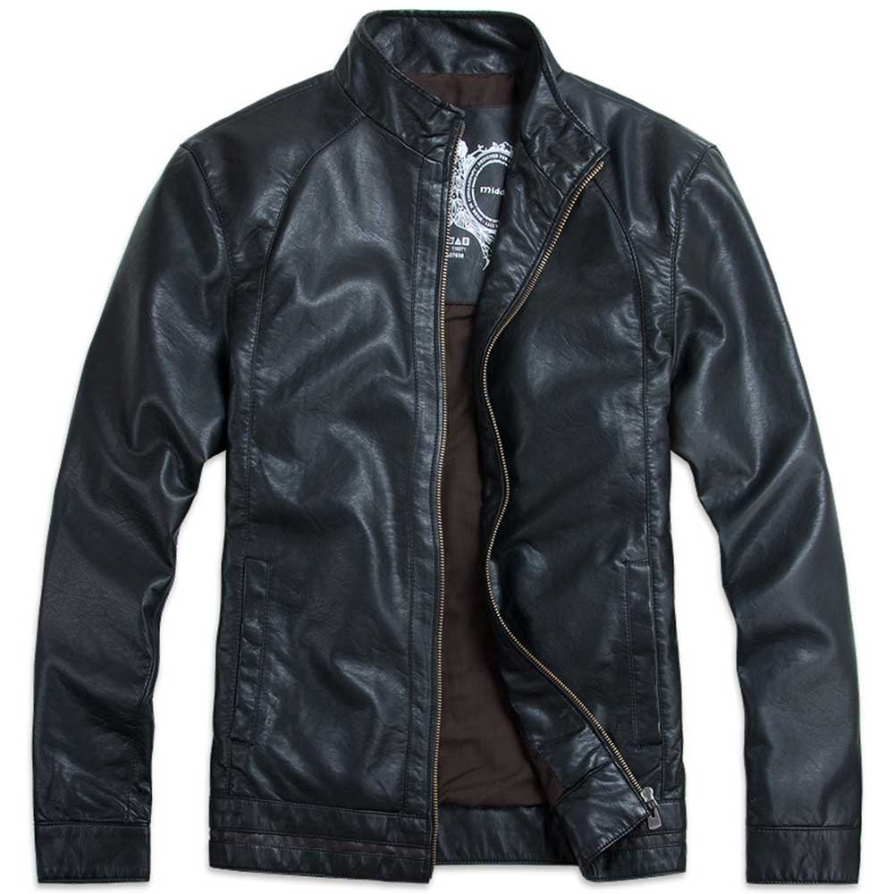 7 Mens Leather Jacket - Image 1