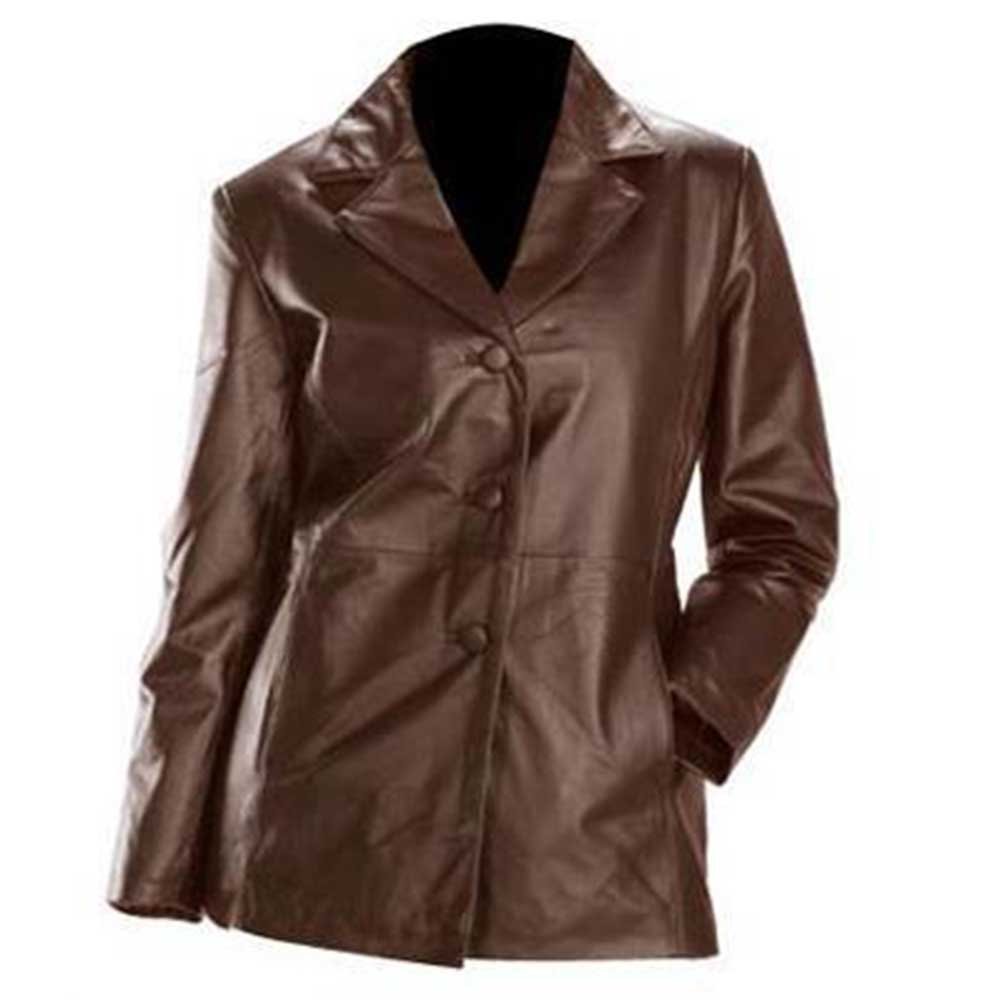 8 Women Leather Jacket - Image 1