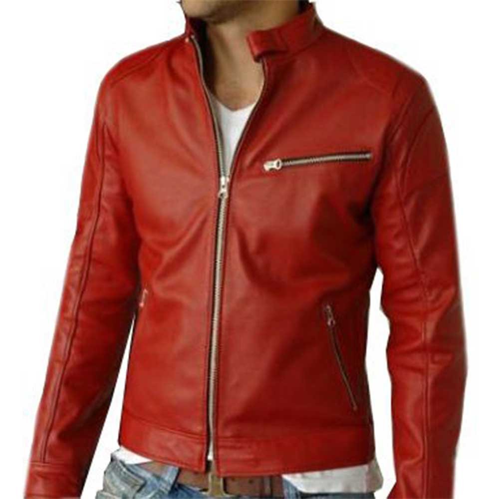 8 Mens Leather Jacket - Image 1